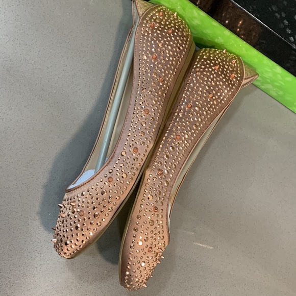 Sam Edelman “Blair” Rhinestone Embellished Ballet Flat - Picture 5 of 8